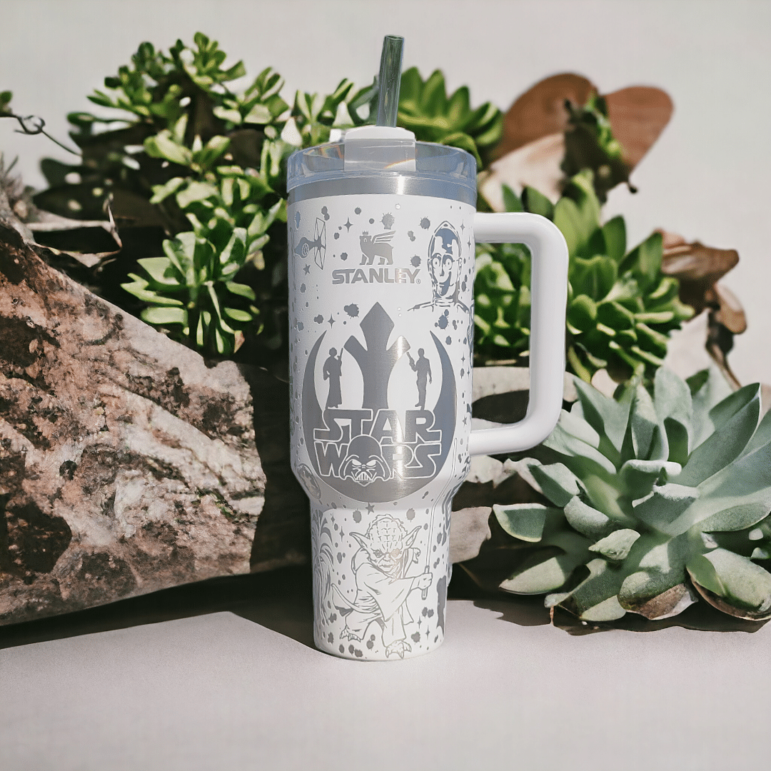 Star Wars Laser Engraved Tumbler image 0