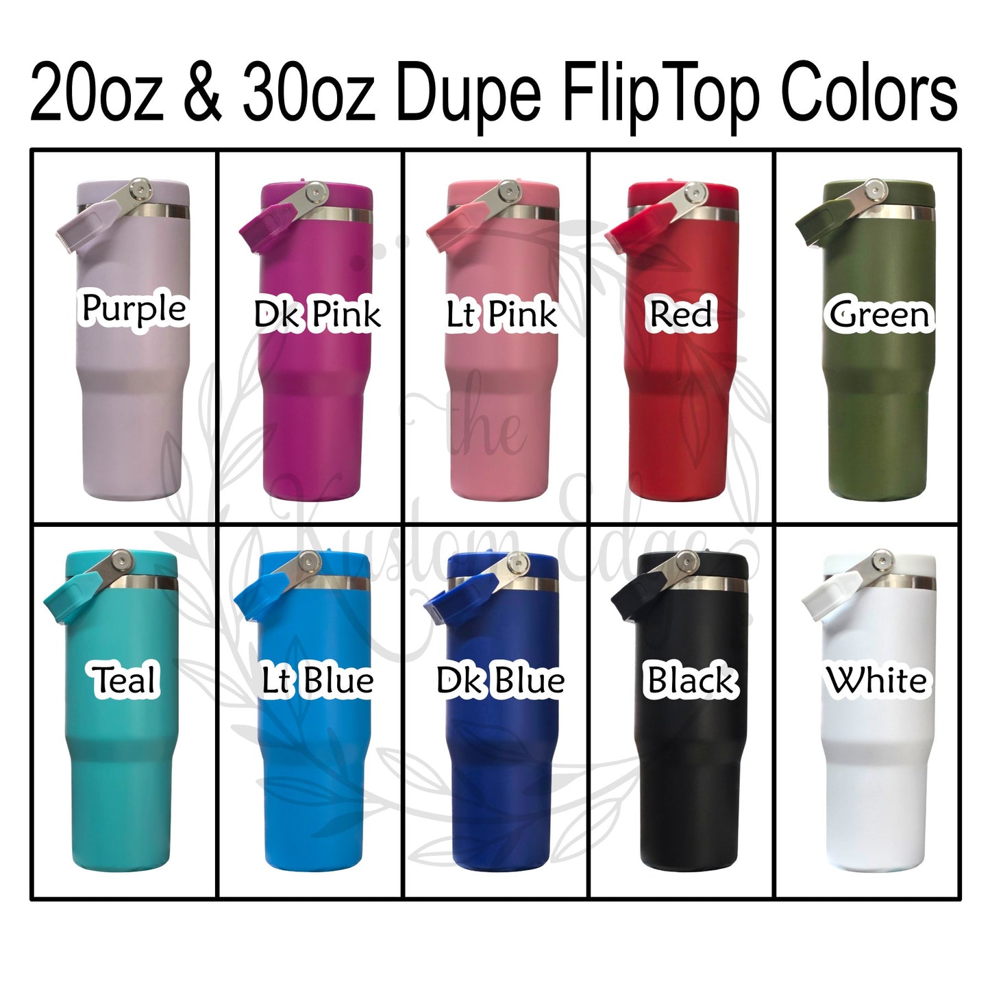 Personalized Kids Tumbler – 20oz / 30oz – Custom Name & Cute Character image 5