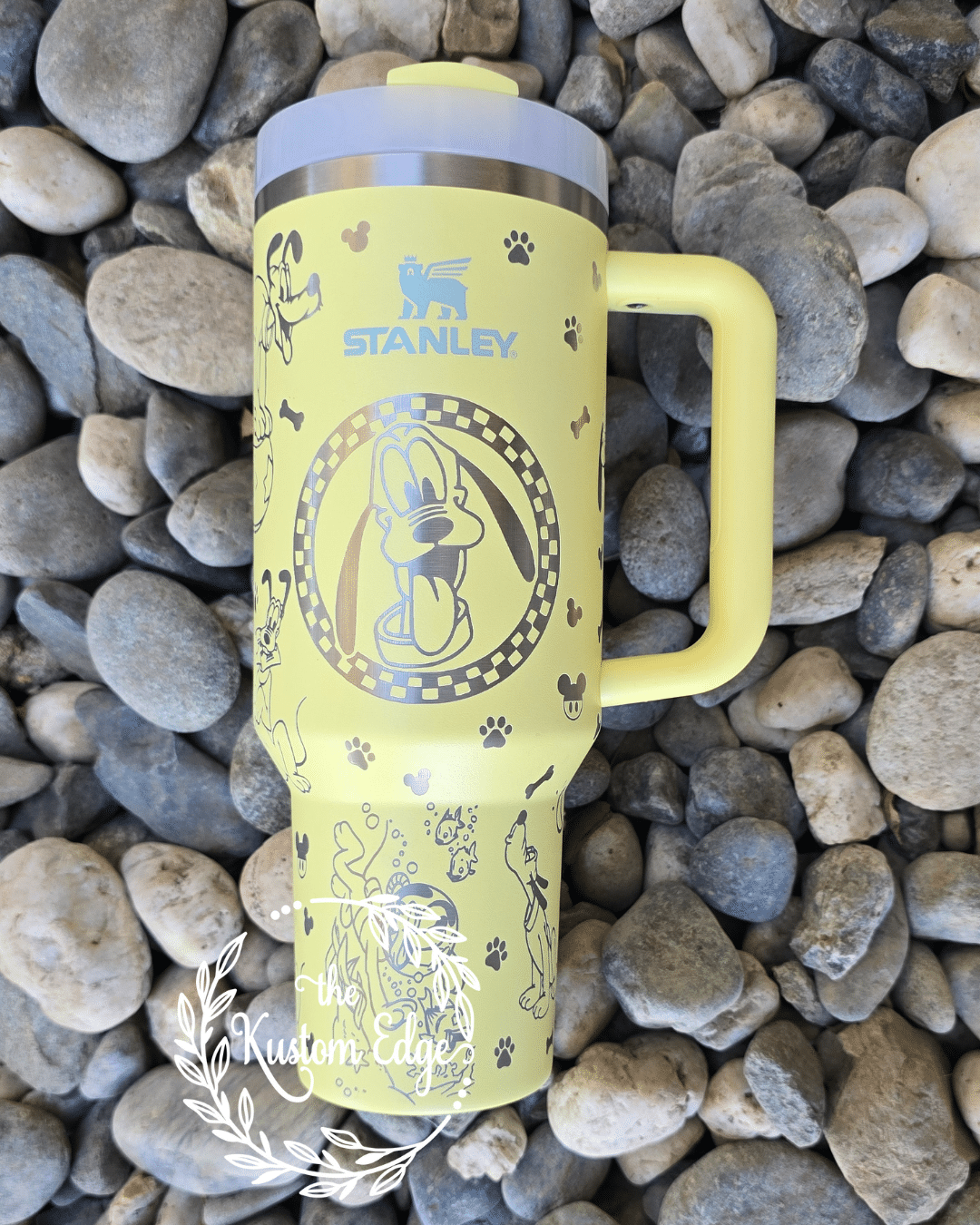 Pluto Laser Engraved Stainless Steel Tumbler image 0
