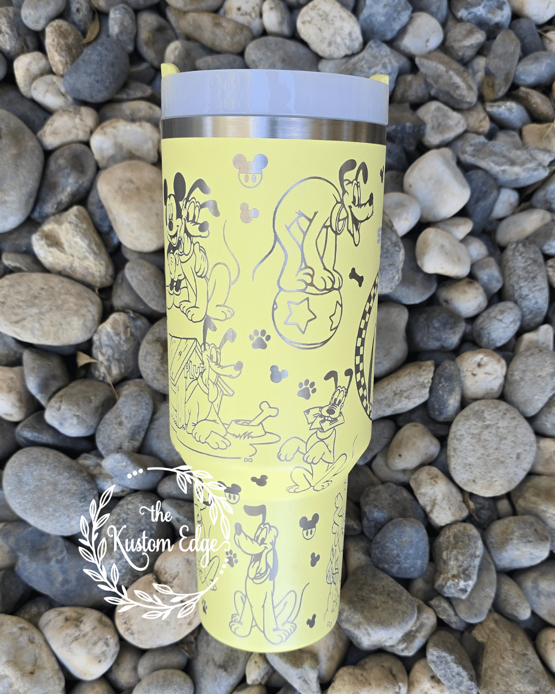 Pluto Laser Engraved Stainless Steel Tumbler image 2