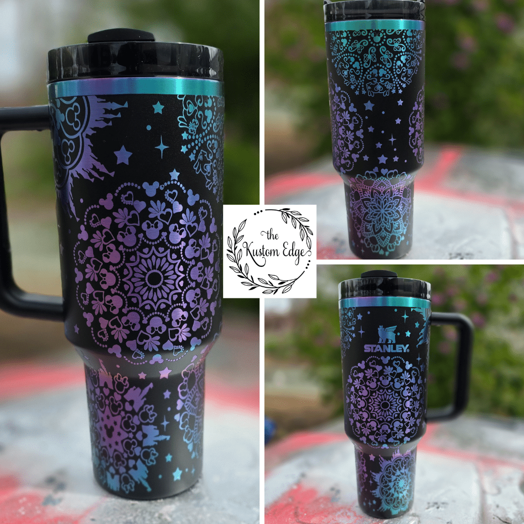 Chroma Laser Engraved Stainless Steel Tumbler image 1