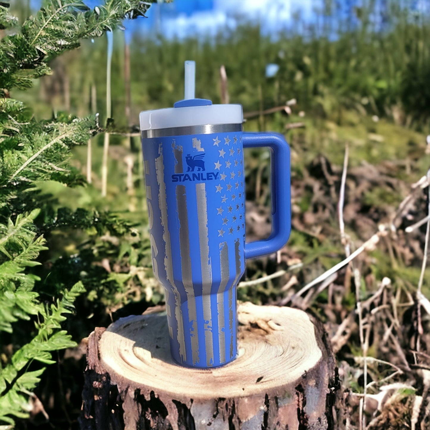 Custom Laser Engraved Stanley Tumbler: Send Your Own 30oz/40oz Cup