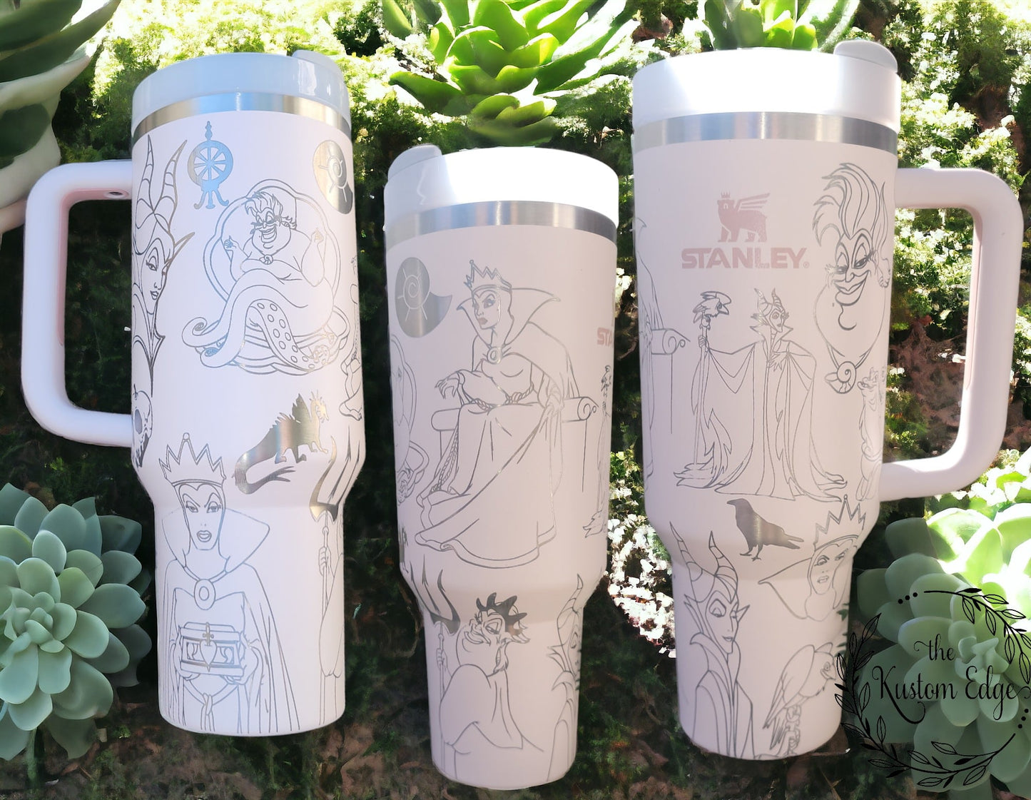 Evil Queens Engraved Custom Tumbler image 0