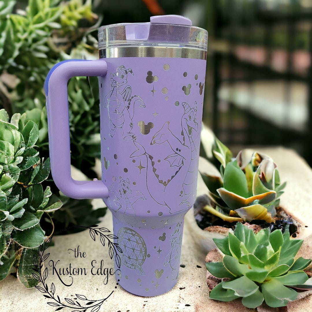 Figment Engraved Custom Tumbler image 1