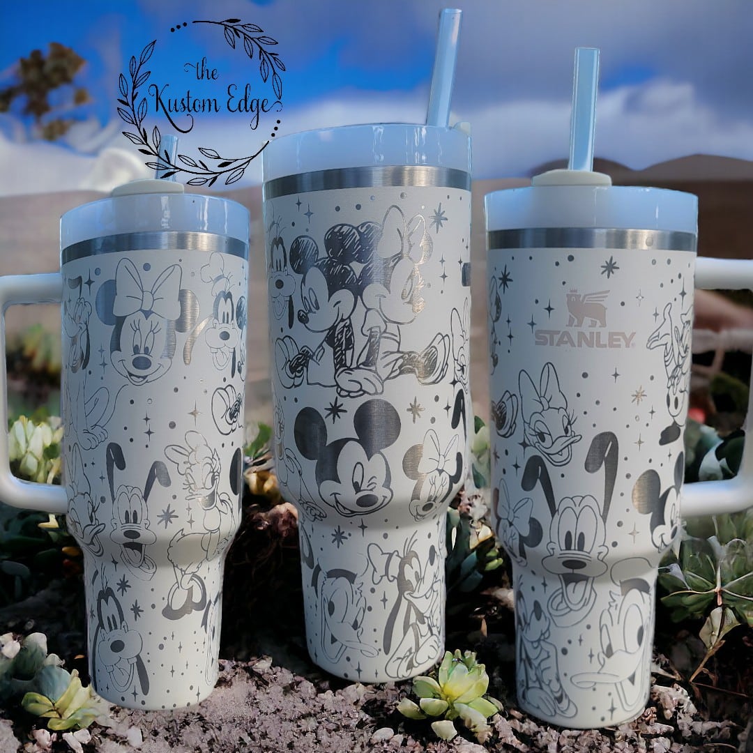 Disney Classic Characters Engraved Custom Tumbler image 1
