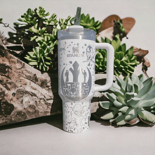 Star Wars Laser Engraved Tumbler image 0