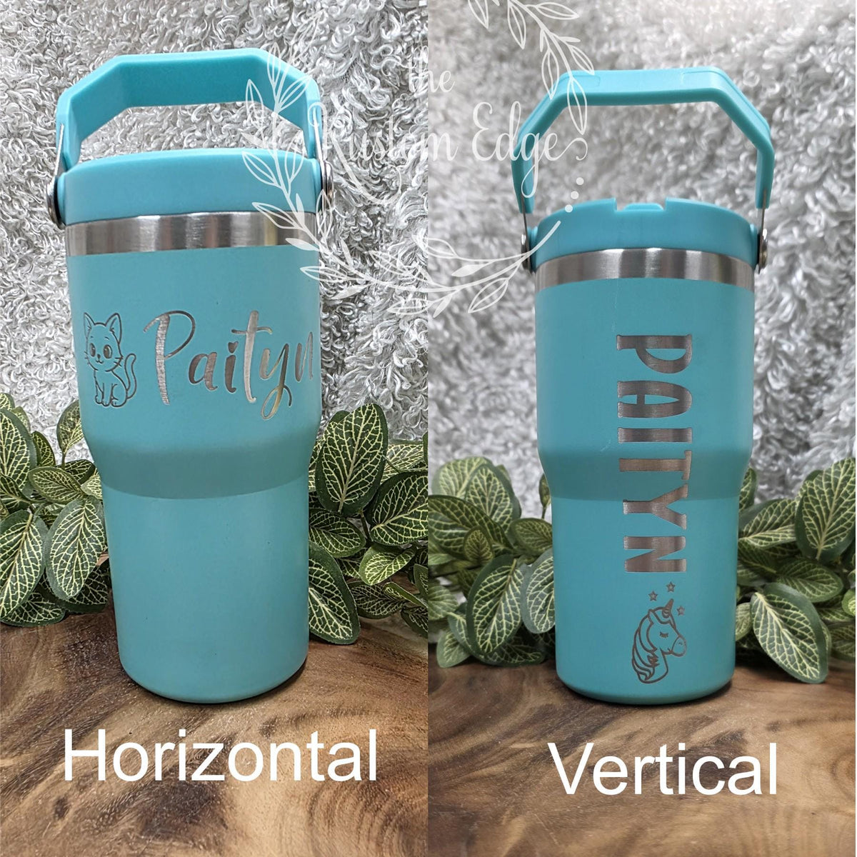 Personalized Kids Tumbler 20oz | 30oz – Custom Name & Character - Leak-Proof, Dishwasher Safe - Gift for Kids
