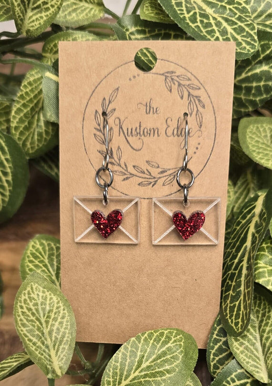 Love Letter Drop Earrings image 0
