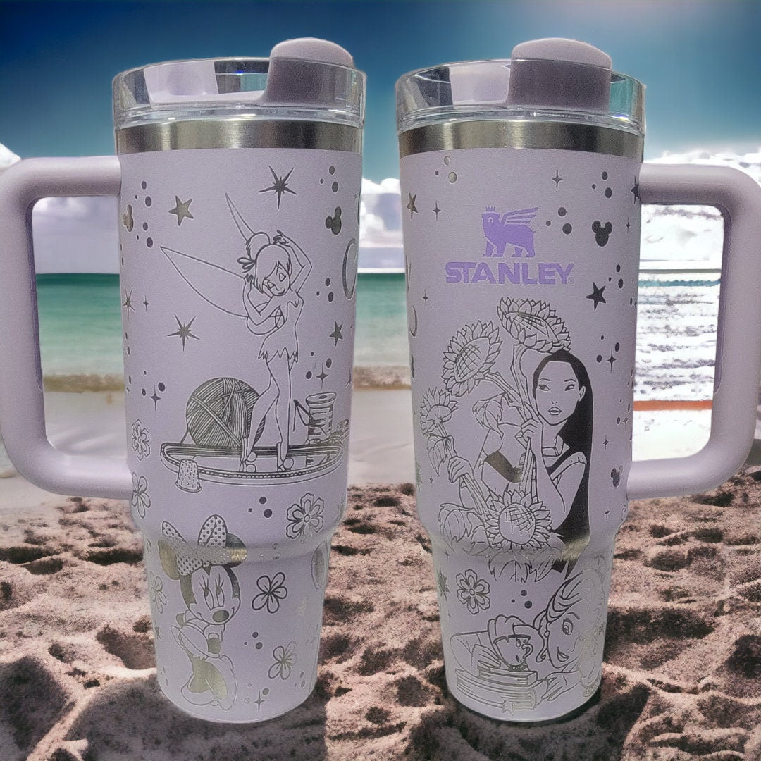 Custom Laser Engraved Stanley Tumbler: Send Your Own 30oz/40oz Cup