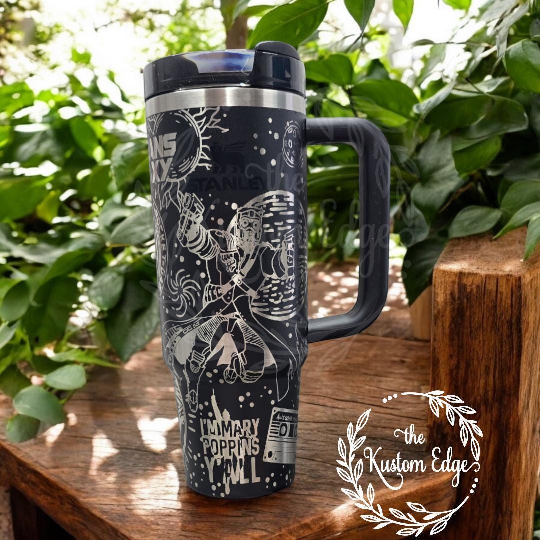 Guardians of the Galaxy Engraved Tumbler: Superhero Gift 40oz - 30oz Stainless Steel Tumbler, Personalized Cup