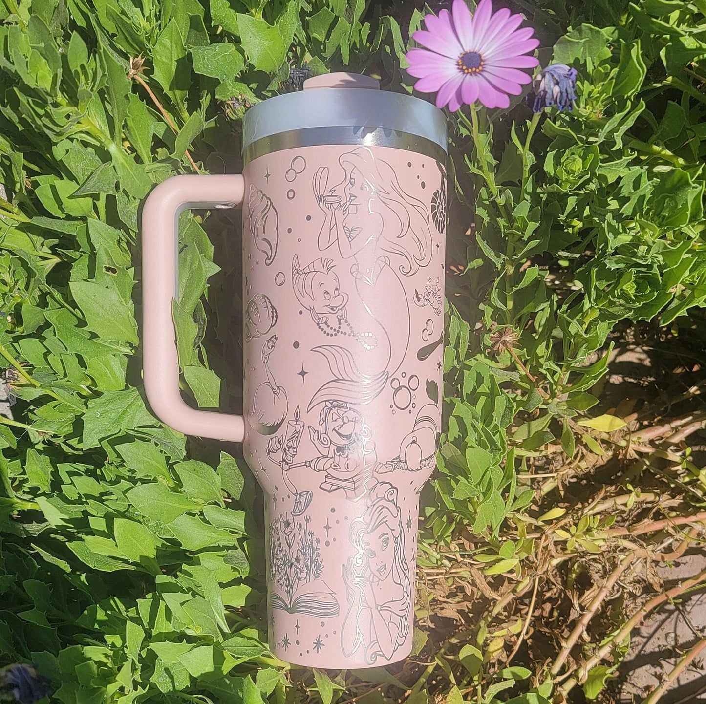 Create Your Own, Laser Engraved Tumbler: Custom 40oz/30oz Personalized Water Bottle