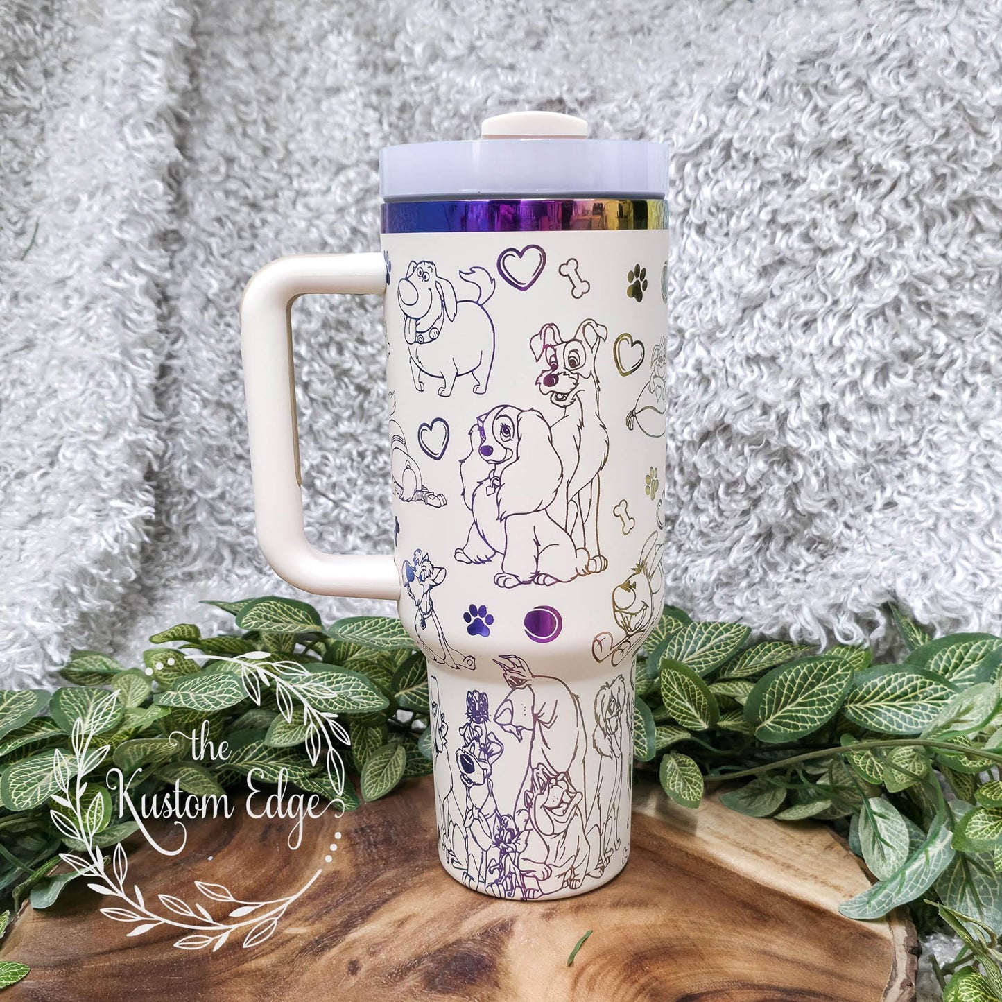 Dog Lover, Laser Engraved Tumbler 40oz/30oz, Featuring Iconic Pups – Personalized Stainless Steel Gift