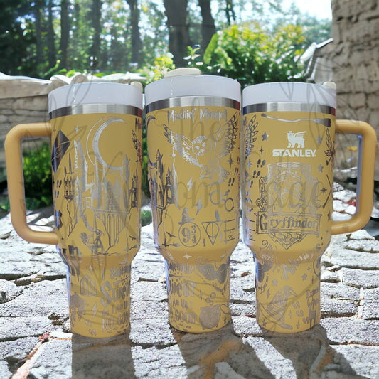 Gryffindor House Harry Potter Stainless Steel Tumbler image 0