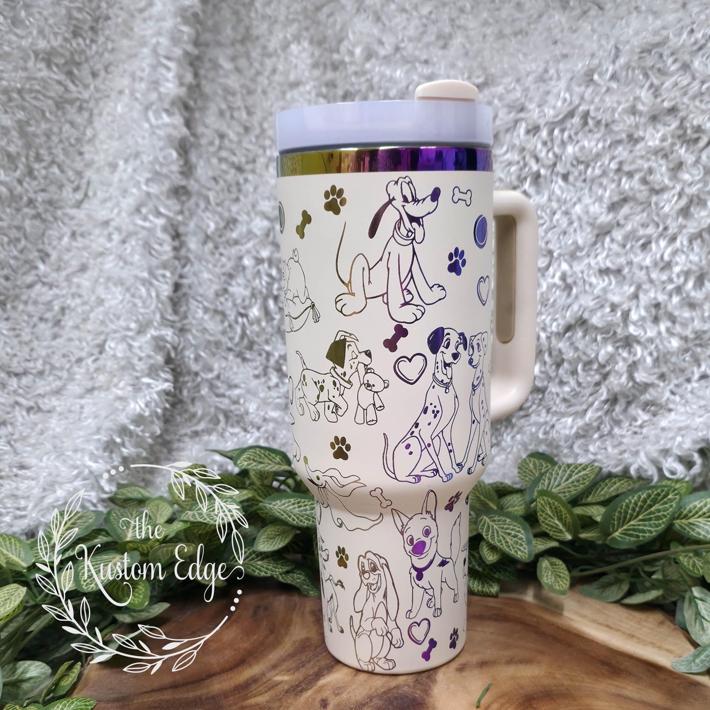 Dog Lover, Laser Engraved Tumbler 40oz/30oz, Featuring Iconic Pups – Personalized Stainless Steel Gift