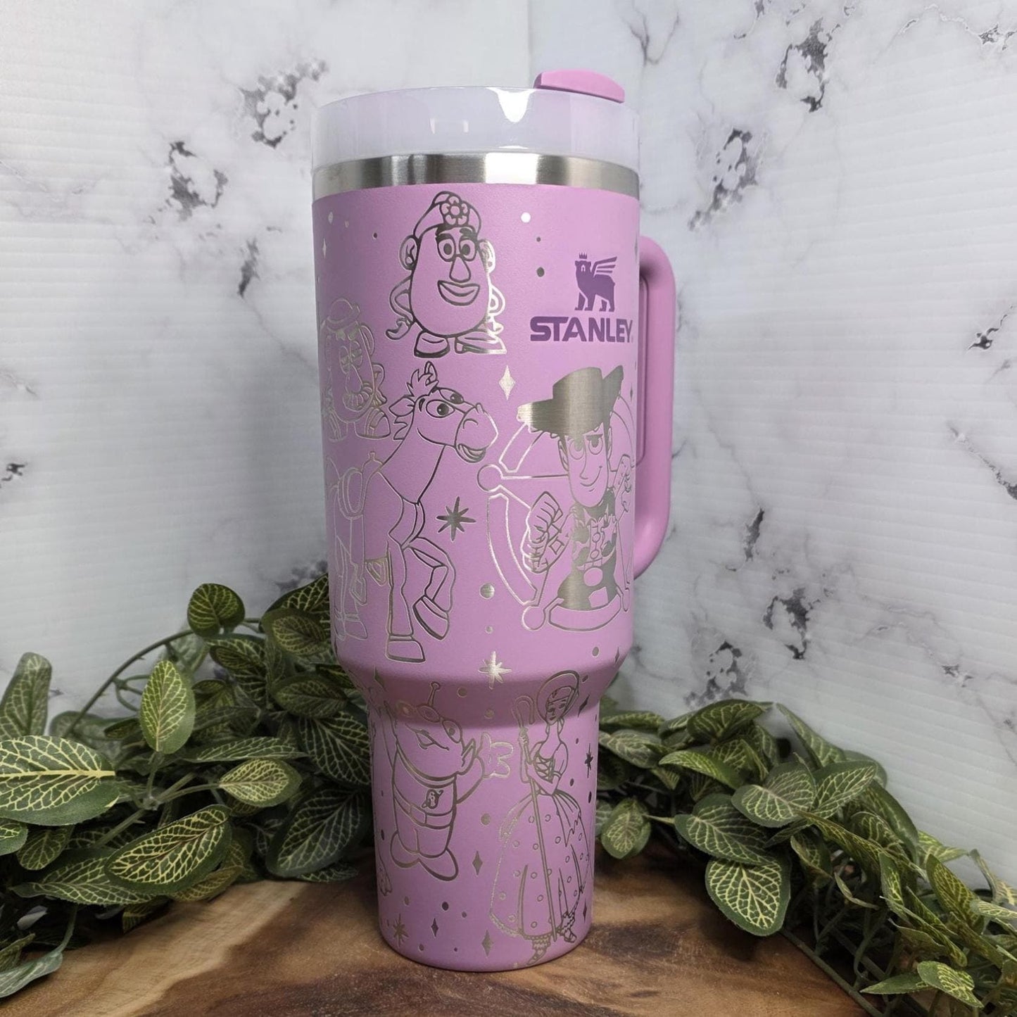 Toy Story Laser Engraved Tumbler, Andy's Toys, You Have A Friend In Me, Personalized Cup