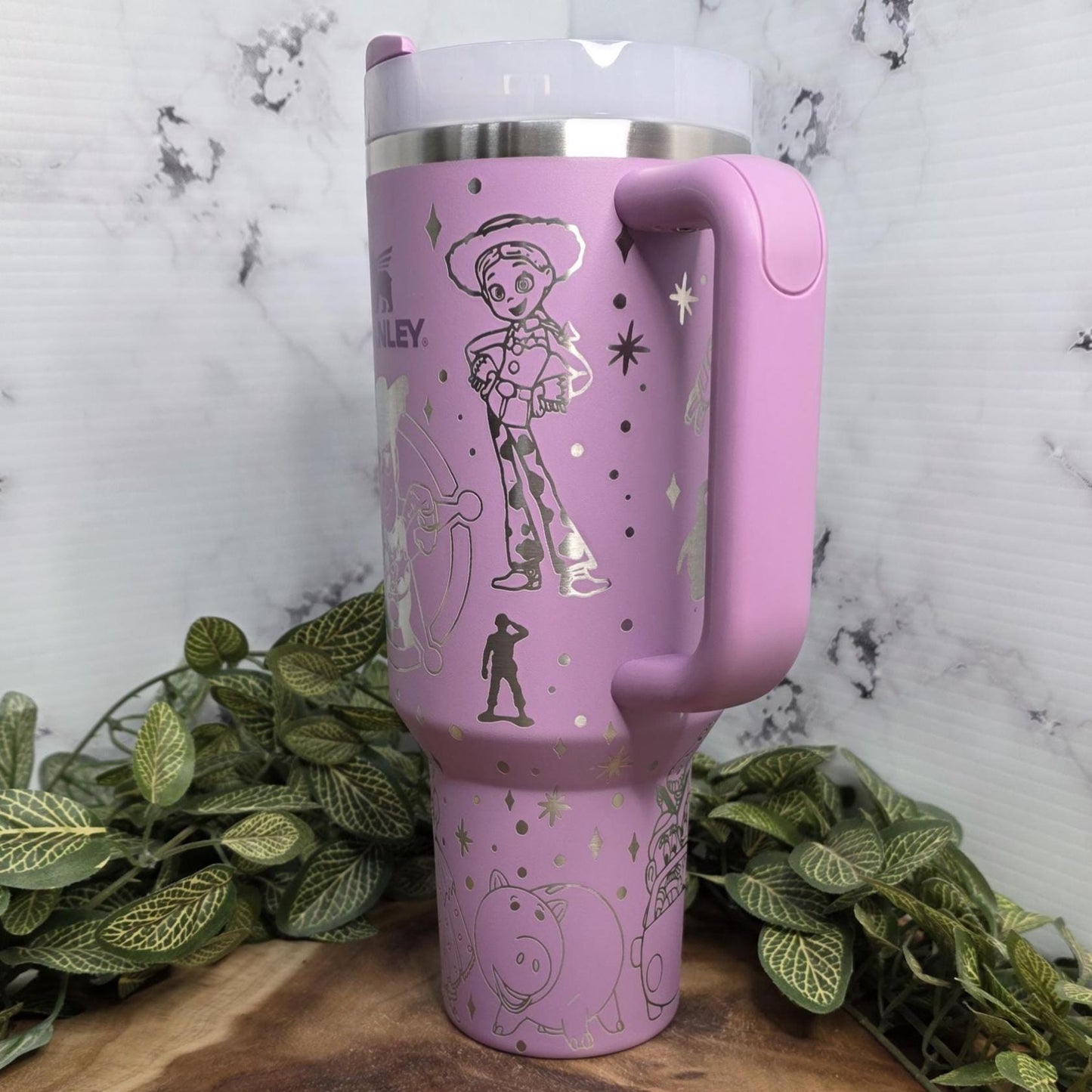 Toy Story Laser Engraved Tumbler, Andy's Toys, You Have A Friend In Me, Personalized Cup