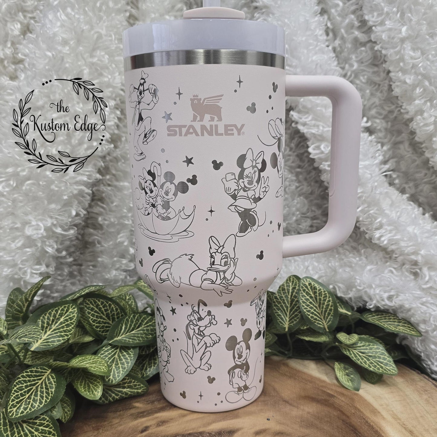 Classic Mouse Characters Laser Engraved Tumbler, 40oz, 30oz Stainless Steel Cup Personalized Custom Cup
