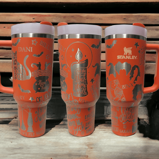 Hocus Pocus Laser Engraved Custom Tumbler image 0